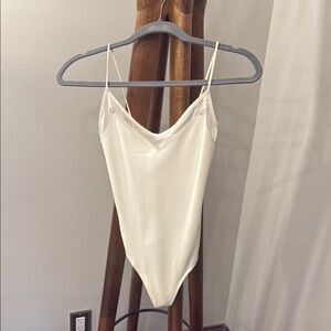 Abercrombie & Fitch Cream Bodysuit
